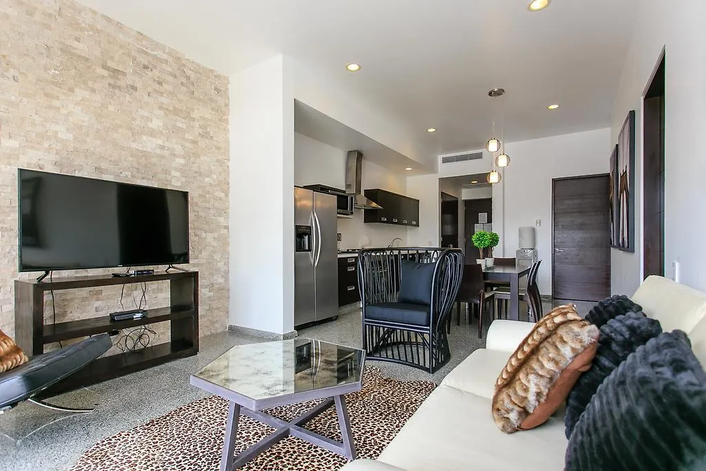 Daire In 04 2Beds- 6Guests-Mamitas Beach Area Playa del Carmen