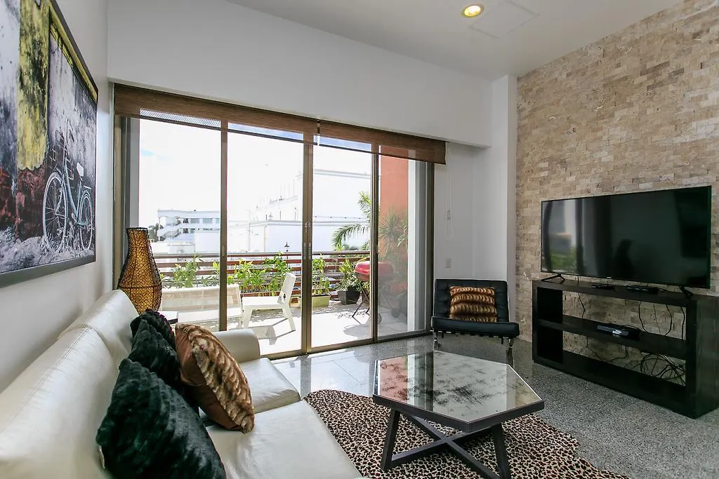 Daire In 04 2Beds- 6Guests-Mamitas Beach Area Playa del Carmen